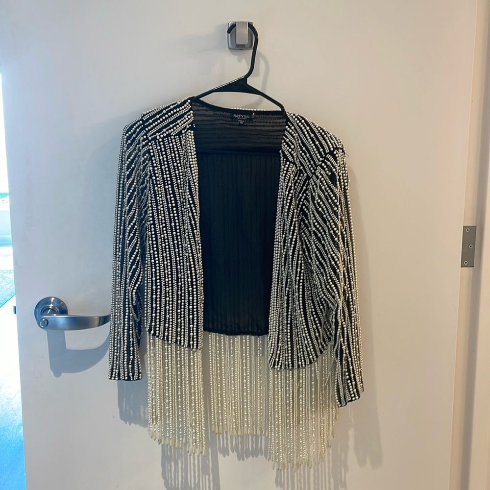 NASTY GAL PEARL JACKET/BLAZER